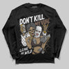 SoleFly x Air Jordan 12 Retro SP 'Cafecito/Baroque Brown' DopeSkill Long Sleeve T-Shirt Don't Kill My Vibe Graphic Streetwear - Black