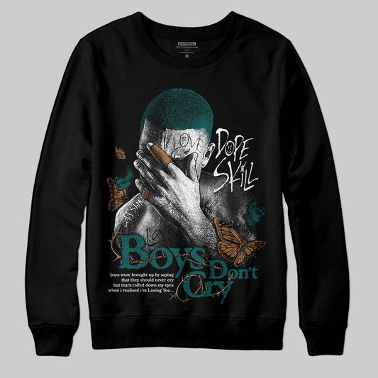 Adidas Samba OG Leopard Pack Collegiate Green DopeSkill Sweatshirt Boys Don't Cry Graphic Streetwear - Black