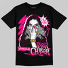 Jordan 1 Low GS “Fierce Pink” Dopeskill T-Shirt NPC Graphic Streetwear - Black