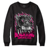 Jordan 1 Low GS “Fierce Pink” Dopeskill Sweatshirt Black King Graphic Streetwear - Black