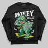 Green Sneakers DopeSkill Long Sleeve T-Shirt Money Callin' Graphic Streetwear - black