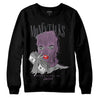 Jordan 2 “Mauve/Off-Noir” DopeSkill Sweatshirt Money Talks Graphic Streetwear - Black 