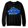 Royal Blue Sneakers DopeSkill Sweatshirt Rare Breed Type Graphic Streetwear - Black