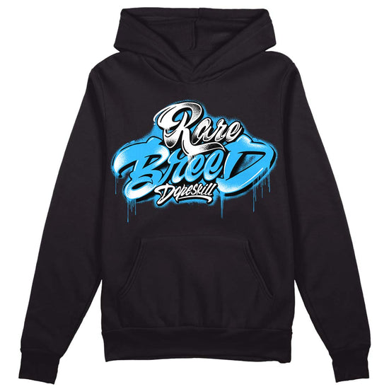 Jordan 1 High Retro OG “University Blue” DopeSkill Hoodie Sweatshirt Rare Breed Type Graphic Streetwear - Black