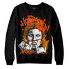 Orange, Black & White Sneakers DopeSkill Sweatshirt Hold My Own Graphic Streetwear - Black 