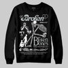 Jordan 4 “Fear” DopeSkill Sweatshirt Broken Bones Graphic Streetwear - Black