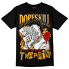 Jordan 7 Citrus DopeSkill T-Shirt Sorry I've Been Trappin Graphic Streetwear - Black