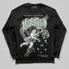 Jordan 1 Retro Low OG Year of the Snake (2025) DopeSkill Long Sleeve T-Shirt Nevermind Graphic Streetwear - Black