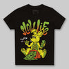 Neon Green Sneakers DopeSkill Toddler Kids T-shirt Slow Life Graphic Streetwear - Black