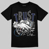 Jordan 3 "Midnight Navy" DopeSkill T-Shirt Trust No One Graphic Streetwear - Black