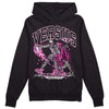 Pink Sneakers DopeSkill Hoodie Sweatshirt VERSUS Graphic Streetwear - Black