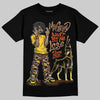Yellow Sneakers DopeSkill T-Shirt My Grind Won't Let Me Lose Graphic Streetwear - Black