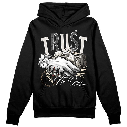 Jordan 5 SE “Sail” DopeSkill Hoodie Sweatshirt Trust No One Graphic Streetwear - Black