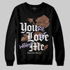 Harris Tweed x Wmns Dunk Low 'Sesame' DopeSkill Sweatshirt You’re Lost Without Me Graphic Streetwear - Black