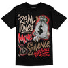 Dunk Low Freddy Krueger DopeSkill T-Shirt Real Ones Move In Silence Graphic Streetwear - Black