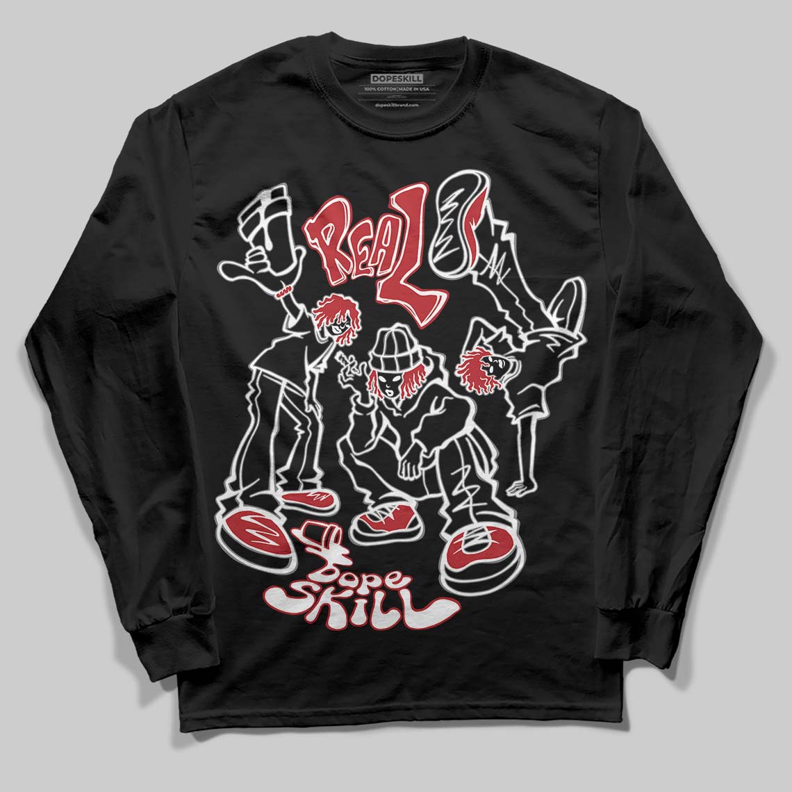 Jordan 8 Retro Bugs Bunny (2025) DopeSkill Long Sleeve T-Shirt Real Y2K Players Graphic Streetwear - Black