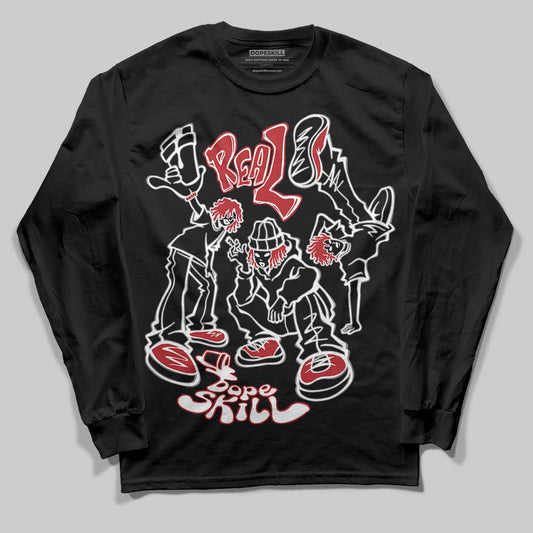 Jordan 8 Retro Bugs Bunny (2025) DopeSkill Long Sleeve T-Shirt Real Y2K Players Graphic Streetwear - Black