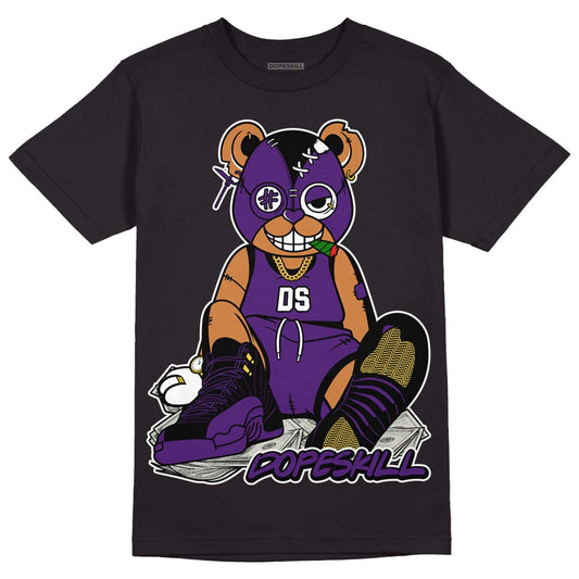 Jordan 12 “Field Purple” DopeSkill T-Shirt Greatest Graphic Streetwear - Black