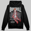 Jordan 4 “Fear” DopeSkill Hoodie Sweatshirt Thunder Dunk Graphic Streetwear - Black