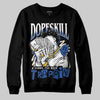 Jordan 1 Low Travis Scott x Fragment DopeSkill Sweatshirt Sorry I've Been Trappin Graphic Streetwear - Black