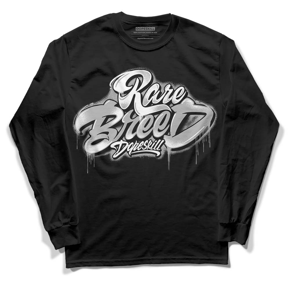 Jordan 1 Low OG “Shadow” DopeSkill Long Sleeve T-Shirt Rare Breed Type Graphic Streetwear - Black