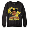 Jordan 11 Low 'Yellow Snakeskin' DopeSkill Sweatshirt Black Queen Graphic Streetwear - Black