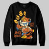 Orange, Black and White Sneakers DopeSkill Sweatshirt Make Money Graphic Streetwear - Black