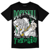 Jordan 2 Retro Lucky Green DopeSkill T-Shirt Sorry I've Been Trappin Graphic Streetwear - Black