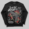 Black and White Sneakers DopeSkill Long Sleeve T-Shirt Don't Bet Against Us Graphic Streetwear - Black