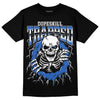 Jordan 1 High OG "True Blue" DopeSkill T-Shirt Trapped Halloween Graphic Streetwear - Black