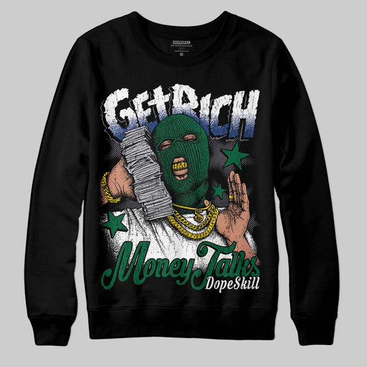 Asics GT-2160 ‘Shamrock Green’ DopeSkill Sweatshirt Get Rich Graphic Streetwear - Black