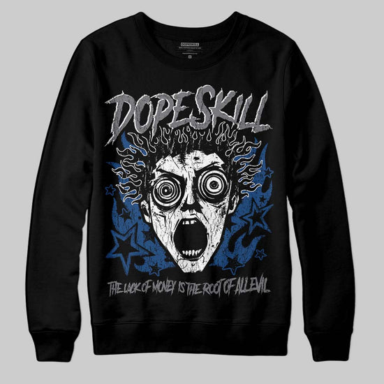 Jordan 9 Retro 'Flint Grey' 2026 DopeSkill Sweatshirt Root of Evil Graphic Streetwear - Black
