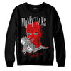 Jordan 1 Retro High OG "Satin Bred" DopeSkill Sweatshirt Money Talks Graphic Streetwear - Black