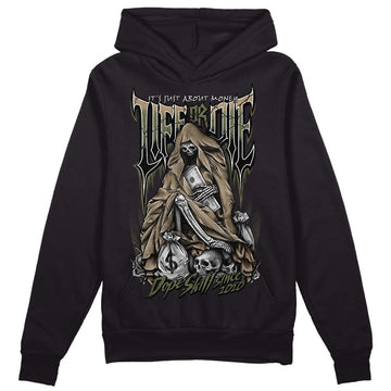 Air Max 90 Ballistic Neutral Olive DopeSkill Hoodie Sweatshirt Life or Die Graphic Streetwear - Black