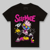 Pink Sneakers DopeSkill Toddler Kids T-shirt Self Made Graphic Streetwear - Black