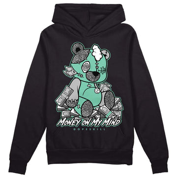 Jordan 3 "Green Glow" DopeSkill Hoodie Sweatshirt MOMM Bear Graphic Streetwear - Black 