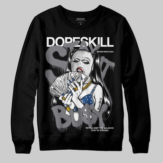 Jordan 9 Retro 'Flint Grey' 2026 DopeSkill Sweatshirt Stay It Busy Graphic Streetwear - Black