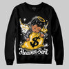 Jordan 3 Retro Black Cat DopeSkill Sweatshirt Heaven Sent Graphic Streetwear - Black