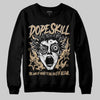 TAN Sneakers DopeSkill Sweatshirt Root of Evil Graphic Streetwear - Black