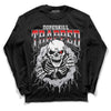 Jordan 2 Retro "Black Cement" DopeSkill Long Sleeve T-Shirt Trapped Halloween Graphic Streetwear - Black