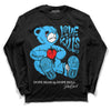 Jordan 1 High Retro OG “University Blue” DopeSkill Long Sleeve T-Shirt Love Kills Graphic Streetwear - Black