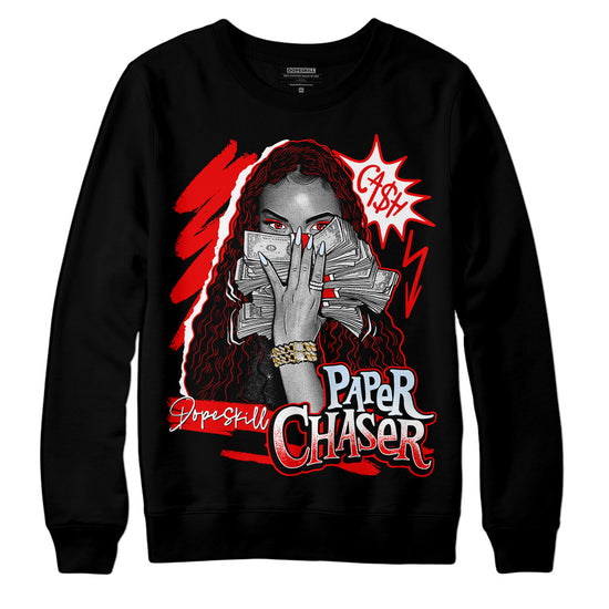 Jordan 11 Retro Cherry DopeSkill Sweatshirt NPC Graphic Streetwear  - Black 