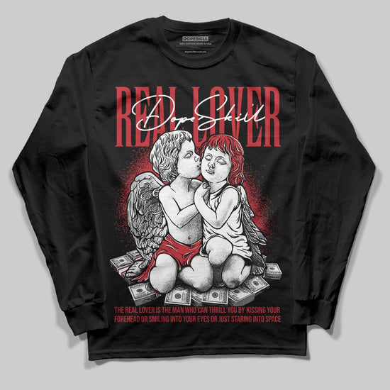 Jordan 1 Low OG "Chicago" DopeSkill Long Sleeve T-Shirt Real Lover Graphic Streetwear - black
