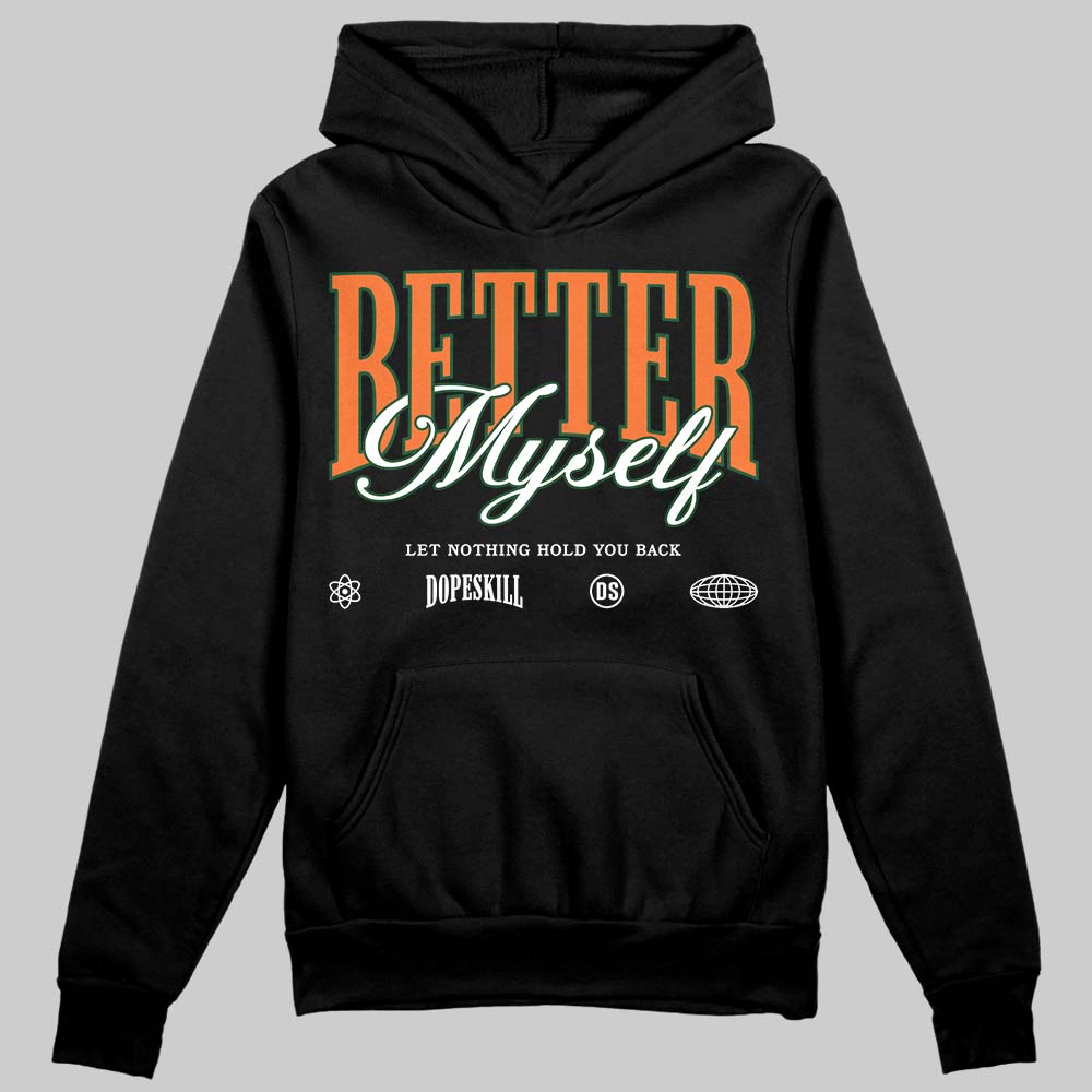 SoleFly x Air Jordan 3 “Fruits Of Our Labor” DopeSkill Hoodie Sweatshirt Better Myself Graphic Streetwear - Black