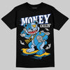 Royal Blue Sneakers DopeSkill T-Shirt Money Callin' Graphic Streetwear - Black