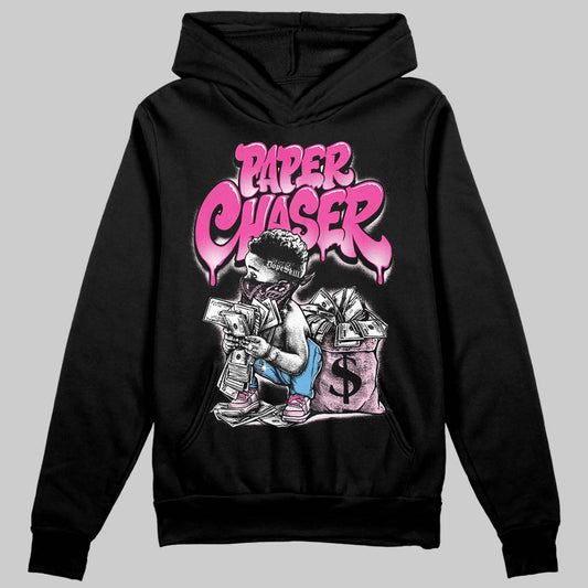 Pink Sneakers DopeSkill Hoodie Sweatshirt Paper Chaser Boy Graphic Streetwear - black