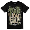 Air Max 90 Ballistic Neutral Olive DopeSkill T-Shirt New Paid In Full Graphic Streetwear - Black