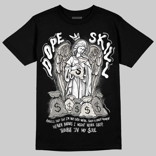 Jordan 3 Retro Pure Money DopeSkill T-Shirt Angels Graphic Streetwear - Black