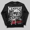 Jordan 14 Retro ‘Black Toe’ DopeSkill Long Sleeve T-Shirt Mystery Ghostly Grasp Graphic Streetwear - Black