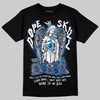 Jordan 11 Retro Low Diffused Blue DopeSkill T-Shirt Angels Graphic Streetwear - Black